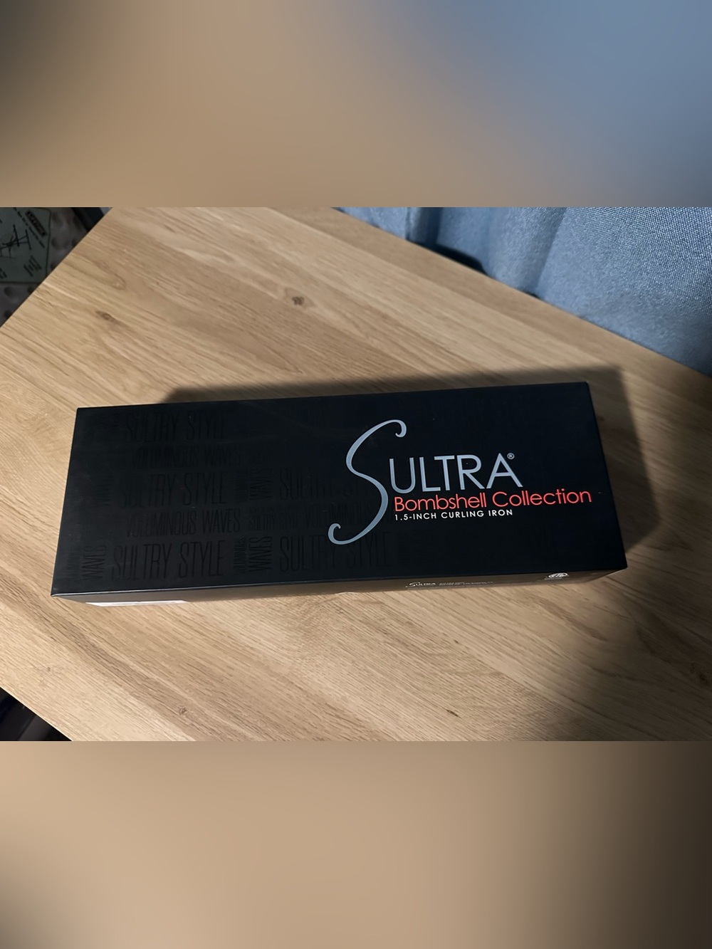 Sultra Bombshell Collection 1.5” Curling Iron Tourmaline Ceramic New in Box